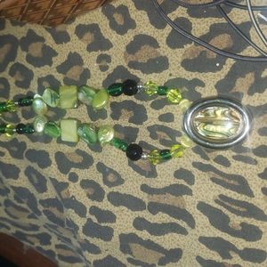 Abalone pearl mother of pearl necklace